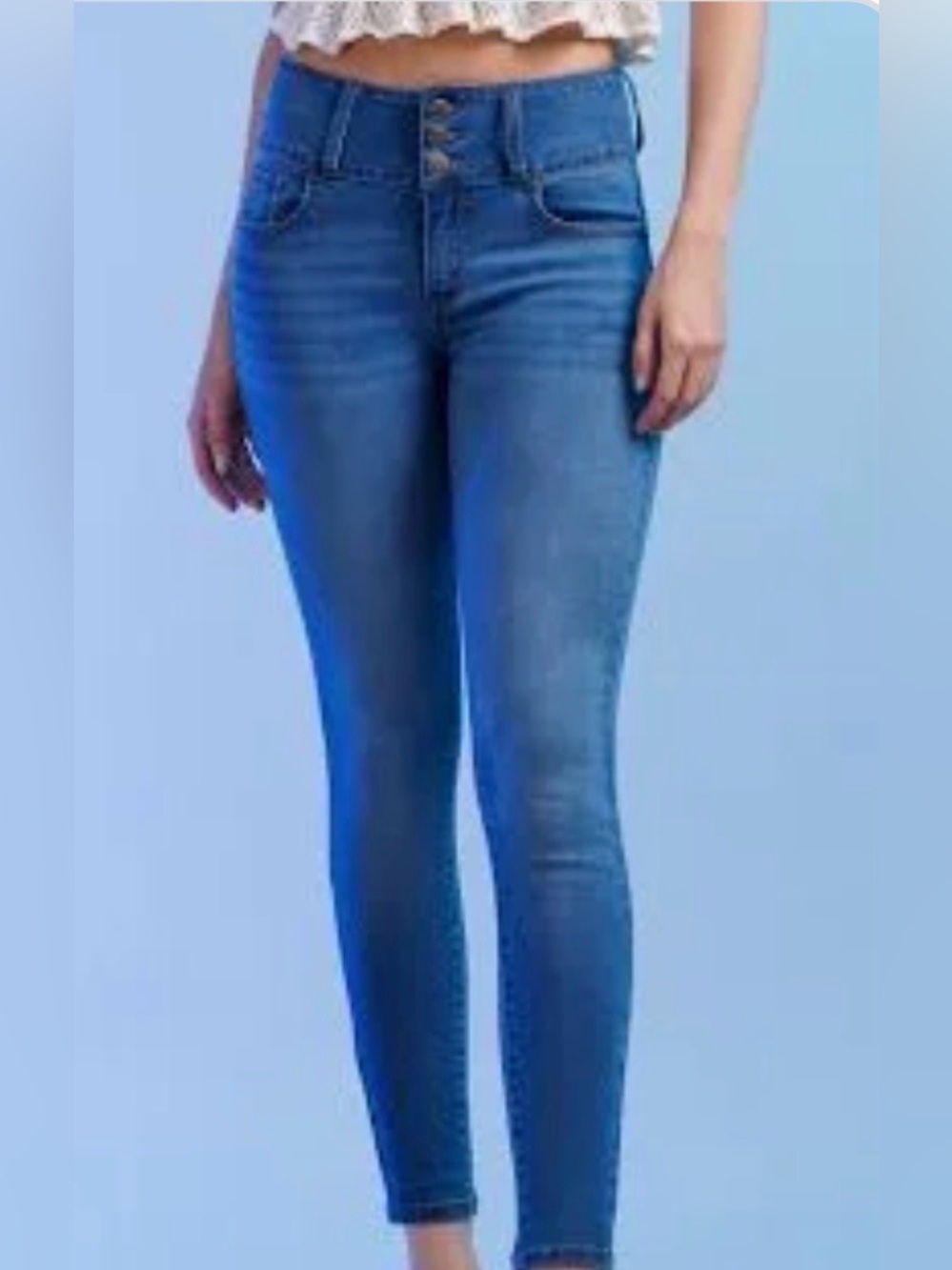 Women’s Straight Leg Jeans - Dark Blue